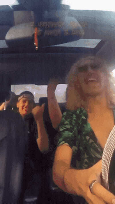 Car Driving Down Road GIF