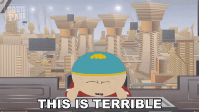 Car Driving Down Street With Person Standing GIF