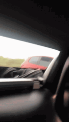 Car Driving Overtaking On The Motorway GIF