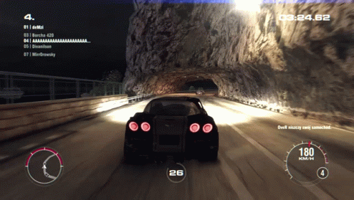 Car Driving Through Tunnel 00:24:52 GIF