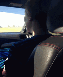 Car Driving Video Of A Woman GIF