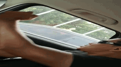 Car Driving With No Steering Wheel GIF