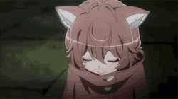 Car Ears Depressed Anime GIF