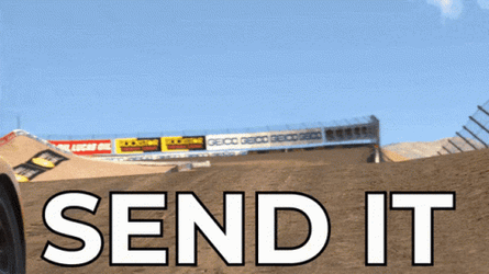 Car Flies In Full Send GIF