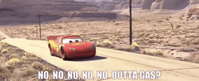 Car From Cars Movie Driving Desert Road GIF