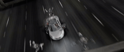 Car Headlight With Ambulance Sign GIF