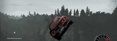 Car On Rockingham Road GIF