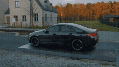Car Parked In Front Of House For Sale GIF
