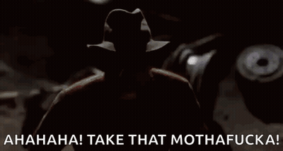 Car Saying Ahaha Take That Mothafucka GIF