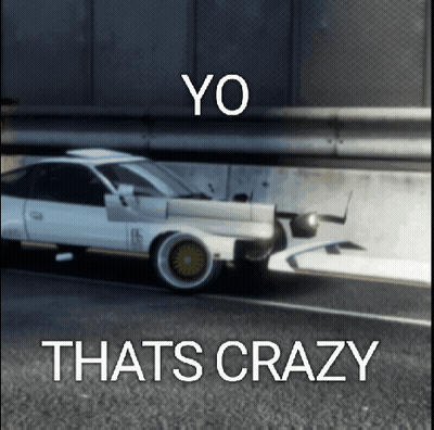 Car Saying Yo Thats Crazy GIF