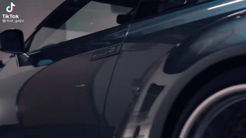 Car Side With TikTok Logo GIF