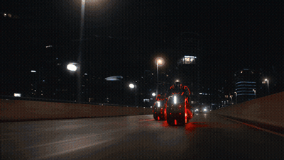 Car Wheel Close Up Red Background GIF