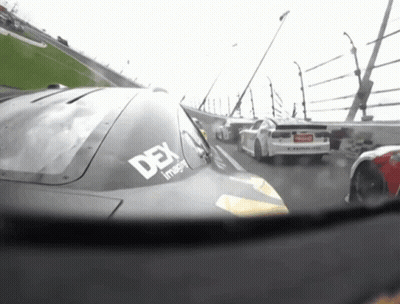 Car With Dex Images Sticker On Windshield GIF
