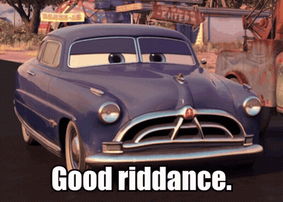 Car With Good Riddance GIF