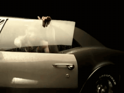 Car With Goodyear Tire GIF