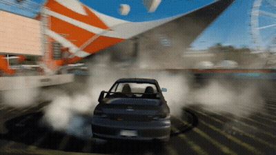Car With License Plate 04-82 GIF