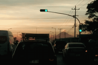 Car With License Plate 42-75 Driving GIF