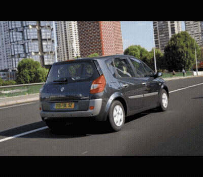 Car With License Plate 976PL 52 GIF