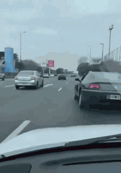 Car With License Plate A GIF