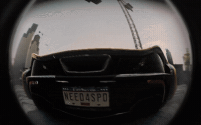 Car With Need4spd License Plate GIF