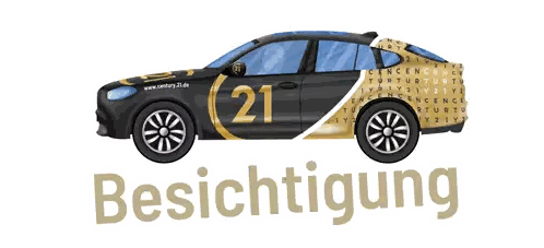 Car With Number 21 Sticker