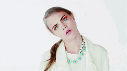 Cara Delevingne Fashion Week GIF