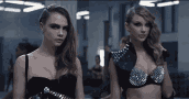 Cara Delevingne Taylor Swift Bad Blood GIF