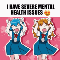 Caramelldansen Neon Genesis Mental Issues GIF
