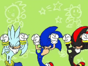 Caramelldansen Sonic The Hedgehog Characters GIF