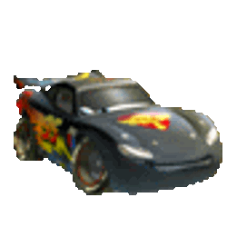 Carbon Fiber Lightning Lightning Mcqueen Sticker GIF