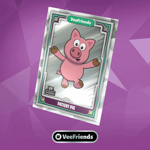 Card With Pig Patient Pig GIF
