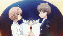 Cardcaptor Sakura Cute Anime Couple Photo GIF