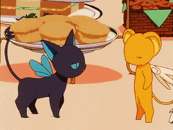 Cardcaptor Sakura Keroberos Fighting Spinel Sun GIF