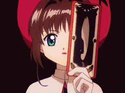 Cardcaptor Sakura Summoning Card GIF