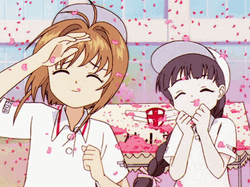 Cardcaptor Sakura Tomoyo Happy Confetti GIF