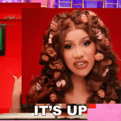 Cardi B Its Up GIF