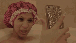 Cardi B Taking Selfie GIF