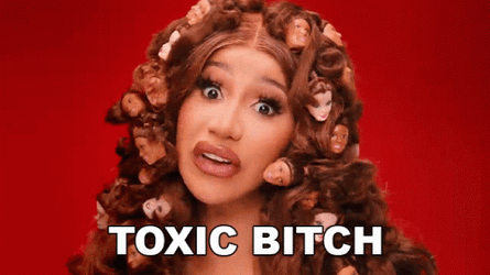 Cardi B Up Toxic Music Video GIF