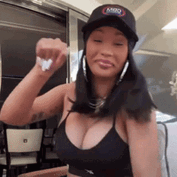 Cardi B Vibing GIF