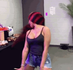 Cardi B Waving Her Hair Dance
