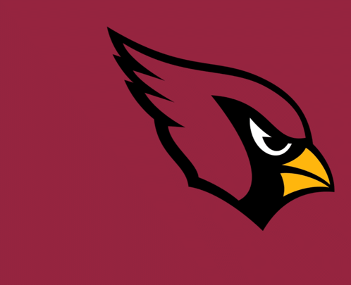 Cardinals Logo On A Red Background That Says Let 'S Go GIF