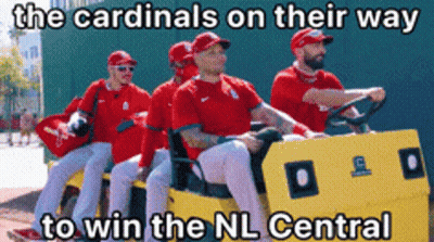 Cardinals Winning NL Central Meme GIF