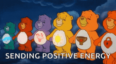 Care Bears Sending Positive Energy GIF