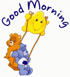 Care Bears Swinging Good Morning Cartoon