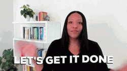 Carin Kilby Clark State Lets Get It Done GIF