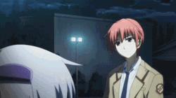 Caring Yuzuru Of Angel Beats GIF