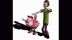 Carl And Shaggy Dancing Meme GIF