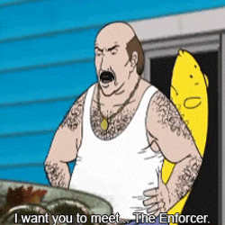 Carl Brutananadilewski Wanted You To Meet Enforcers GIF