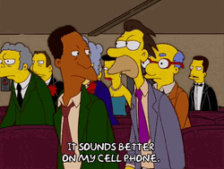 Carl Carlson Sounds Better On My Phone GIF