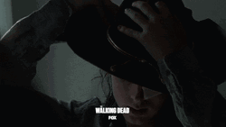 Carl Gallagher Wears Hat GIF